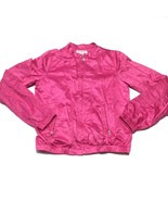 Vintage Tommy Hilfiger Girls Size XL Full Zip Front Jacket Pockets Pink ... - £17.83 GBP