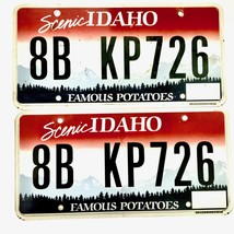 Untagged United States Idaho Bonneville County Passenger License Plate KP726 - £17.00 GBP