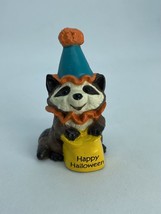 1989 Hallmark Raccoon Clown NEW Merry Miniature HALLOWEEN - $5.00