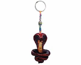 Gypsy Daze Smokes King Cobra Snake Wildlife Animal 3D Figurine Keychain Multicol - £10.86 GBP