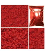 2 lb / 907g Blaze Red Metal Flake .004&quot;, .008&quot;, .015&quot;, .025&quot; Bulk Paint ... - £98.71 GBP+