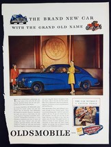 1946 Oldsmobile Magazine Print Ad Brand New Car Hydra-Matic Drive - $6.93