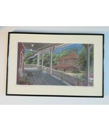 Open for Business - 1996 Pastel on Paper by New Jersey Artist Chris Maier - $2,784.61 MXN