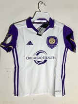 Adidas Mls Orlando City Sc Team Jersey Youth White Size M - £7.73 GBP