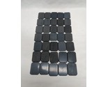 Lot Of (35) Gray Wargaming Miniature Bases 1 1/4&quot; X 1&quot; - £21.67 GBP