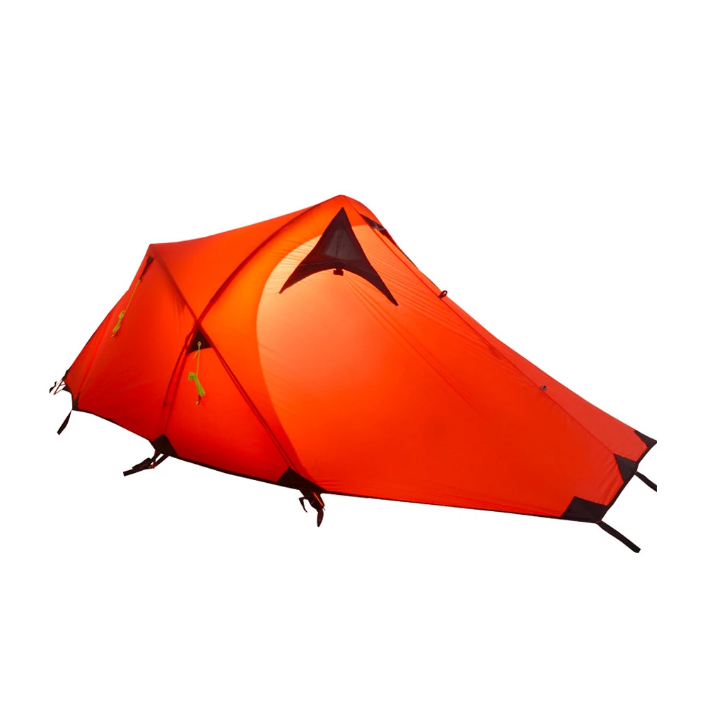 20D nylon 2 Person Outdoor High mountain 4 season Tent Lightweight Aluminum Pole - £151.10 GBP