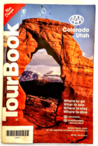 AAA TourBook Colorado Utah Travel Guide 1992 Delicate Arch National Park... - £4.61 GBP