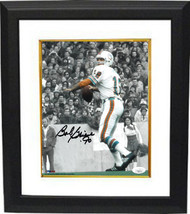 Bob Griese signed Miami Dolphins Spotlight 8x10 Photo &#39;90 Custom Framing- JSA Ho - £95.88 GBP