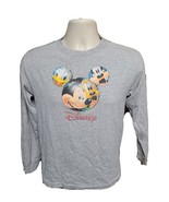 Disney Mickey Mouse and Friends Adult Small Gray Long Sleeve TShirt - $19.80
