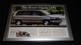 1989 Mazda MPV Framed 12x18 ORIGINAL Advertisement - $49.49