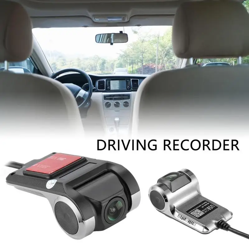 Car Dashcam HD Night Vision Car Recorder USB Portable Car Camera HD Dash... - £20.71 GBP