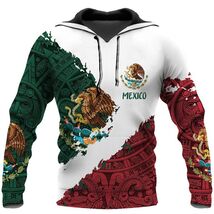 FAYBA Mexican Hoodie 3D Print Casual Pullover White Size 2XL - $110.90 MXN FAYBA Mexican Hoodie 3D Print Casual Pullover White Size 2XL - $110.90 MXN