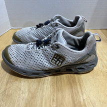 Columbia PFG Mens Hiking Running Shoes Sneakers Cool Grey Beige Size 10 - $23.28