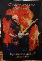 DAVID GILMOUR Royal Albert Hall 2016 FLAG CLOTH POSTER BANNER Progressiv... - $20.00