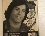 Welcome Back Kotter Scared Tv Guide Print Ad John Travolta TPA15 - $5.93