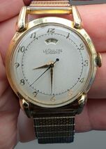 VTG Jaeger LeCOULTRE Automatic 17 Jewels 10k Gold Filled 481 Watch 33mm ... - $1,234.05