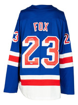 Adam Fox Firmado New York Rangers Fanáticos Camiseta Hockey Fanáticos - £271.32 GBP
