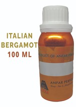 Anfar Italian Bergamot concentrated Perfume oil | 100 ml | Attar oil - £30.07 GBP