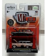 M2 Machines Auto Lift R16 1957 Chevrolet 210 Beauville Station Wagon Car... - $368.22 MXN