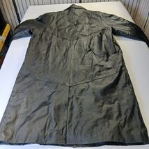 Liz Baker Essentials RN#93677 Women's Black Leather Coat Jacket Size 3X image 2