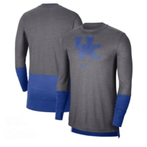 NWT men&#39;s large Kentucky Wildcats logo Dri-Fit on field long sleeve top shirt - £30.36 GBP