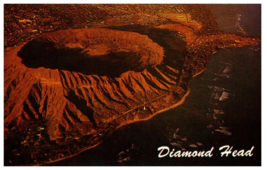 Diamond Head and Black Point Oahu Hawaii Postcard - £16.48 GBP