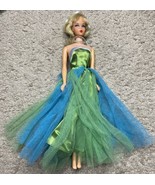 Blonde Ponytail Barbie in &quot;Green Senior Prom&quot; Dress, Japan, No Box - £237.26 GBP