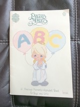 1990 Gloria Pat Precious Moments Alphabet PM-25 Cross Stitch Pattern Book 12367 - $15.19