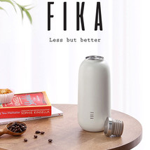 NEOFLAM FIKA Round Bottle Thermos 0.42qt (400ml) Ivory - £35.94 GBP