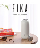 NEOFLAM FIKA Round Bottle Thermos 0.42qt (400ml) Ivory - £34.48 GBP