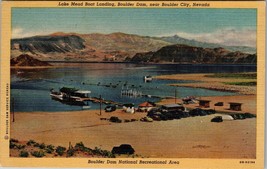 Lake Mead Boat Landing Boulder Dam near Boulder City NV Postcard PC120 - £3.92 GBP