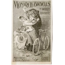 Monarch Bicycle Worlds Favorite Lion 1897 Advertisement Victorian Bikes ... - $372.61 MXN