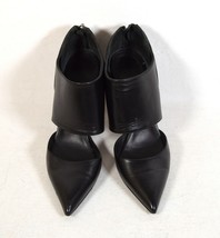 Ferragamo Womens Leather Ankle Heels Pointed Boots Italy 36.5 - $198.00