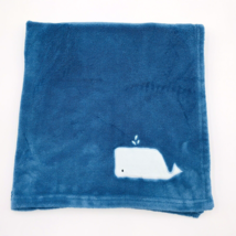 Cloud Island Whale Baby Blanket Nautical Target Blue - £23.50 GBP