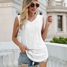 Sleeveless V Neck - Women&#39;s Vest - £39.06 GBP