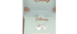 Disney &quot;MADE FOR EACH OTHER&quot; Silver Necklace - £45.30 GBP