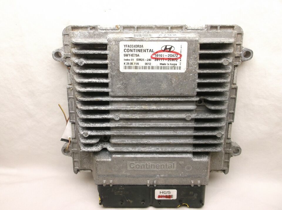 11-12-13 HYUNDAI SONATA 2.4L  AUTO /   ENGINE  COMPUTER/ ECU.ECM.PCM - $1.14