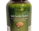 Irwin Naturals Daily Gentle Cleanse 60 Soft Gels Non-Laxative Formula Ex... - £14.86 GBP