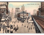 Herald Square Street View New York City NY NYC UNP DB Postcard W14 - $3.91