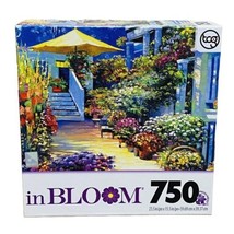 Nantucket Flower Market Jigsaw Puzzle In Bloom Surelox 750 Piece Complete - £14.93 GBP