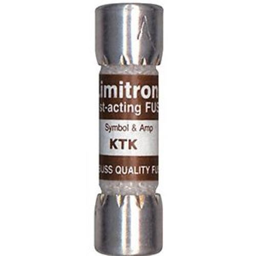 KTK-12 buss limitron fuse ir 100ka 600 vac 12a fast acting melamine midget  - $7.57