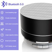 Mini Portable Bluetooth Speaker Wireless Super Bass Hands-Free Usb Recha... - £30.48 GBP