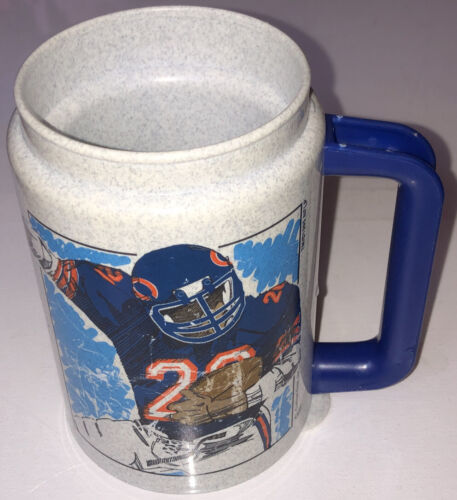 Chicago Bears “Team” Brand 1995 Vintage Speckled Travel Mug (Missing Lid) - $12.08