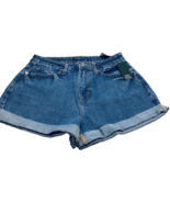 Wild Fable Highest Rise Mom Shorts Size 00/24. 33105126 Blue/X8Y25-Happy... - $897.61 MXN