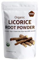 Licorice Root Powder(Mulethi),Glycyrrhiza Glabra,USDAOrganic,Soothes sore throat - £6.37 GBP+
