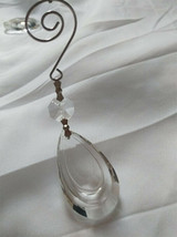 5Pcs/Set Chandelier Glass Crystal Lamp Prism Hanging Drop Pendants Home Party - £9.04 GBP