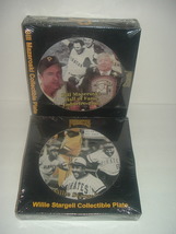 Pittsburgh Pirates Bill Mazeroski &amp; Willie Stargell Commemorative Plates... - $16.99