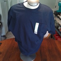 Fruit of the Loom Navy T-Shirt 3XL, Brand New With Tags, Men&#39;s Tee, Big ... - $9.90