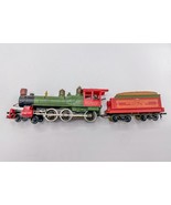 HO TYCO MANTUA 4-6-0 ATCHISON TOPEKA/SANTA FE STEAM LOCOMOTIVE &amp; TENDER ... - $36.62