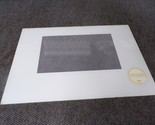 WPW10409945 Whirlpool Range Oven Outer Door Glass 29 1/2&quot; x 20 1/8&quot; White - $65.00